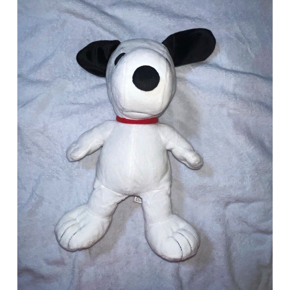 Kohl's Cares Snoopy Peanuts Plush Stuffed Dog White/Black/Red MPN JH01249